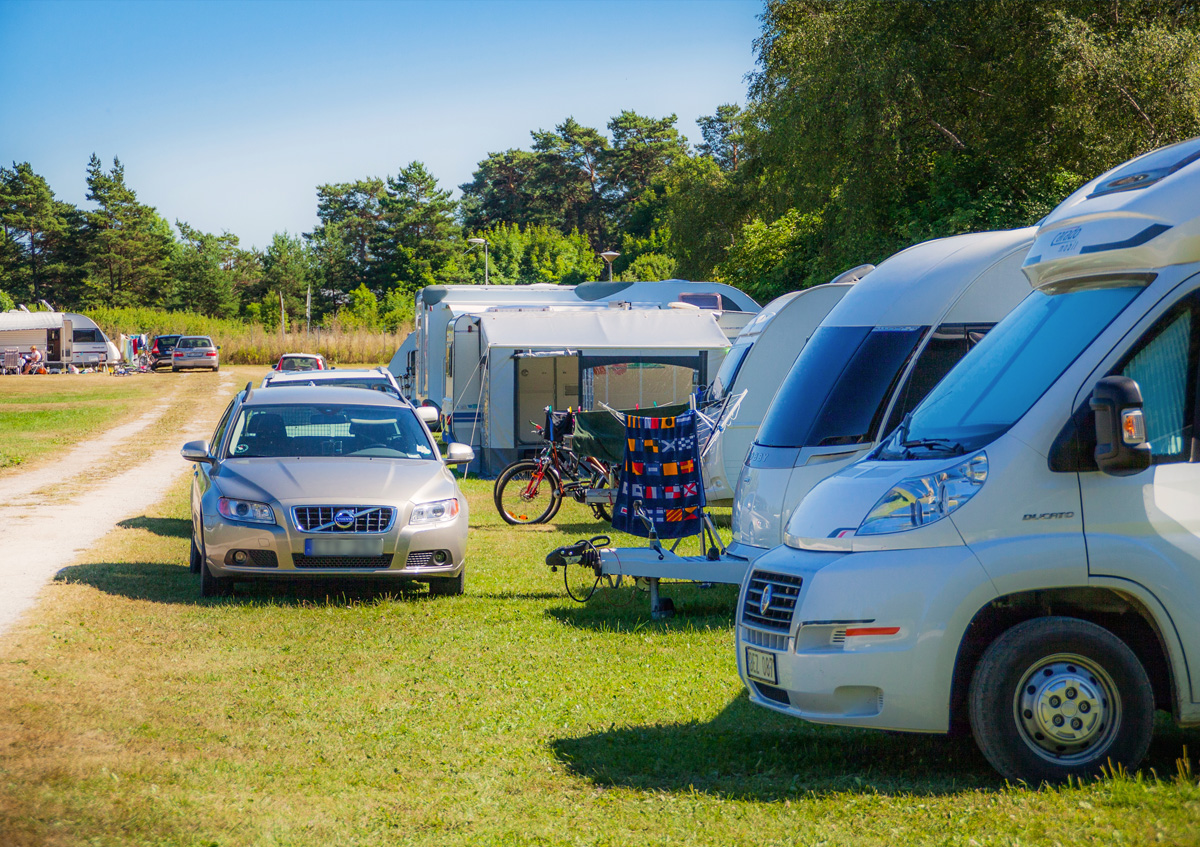 Tofta Camping Havsn Ra Husvagnscamping P Gotland